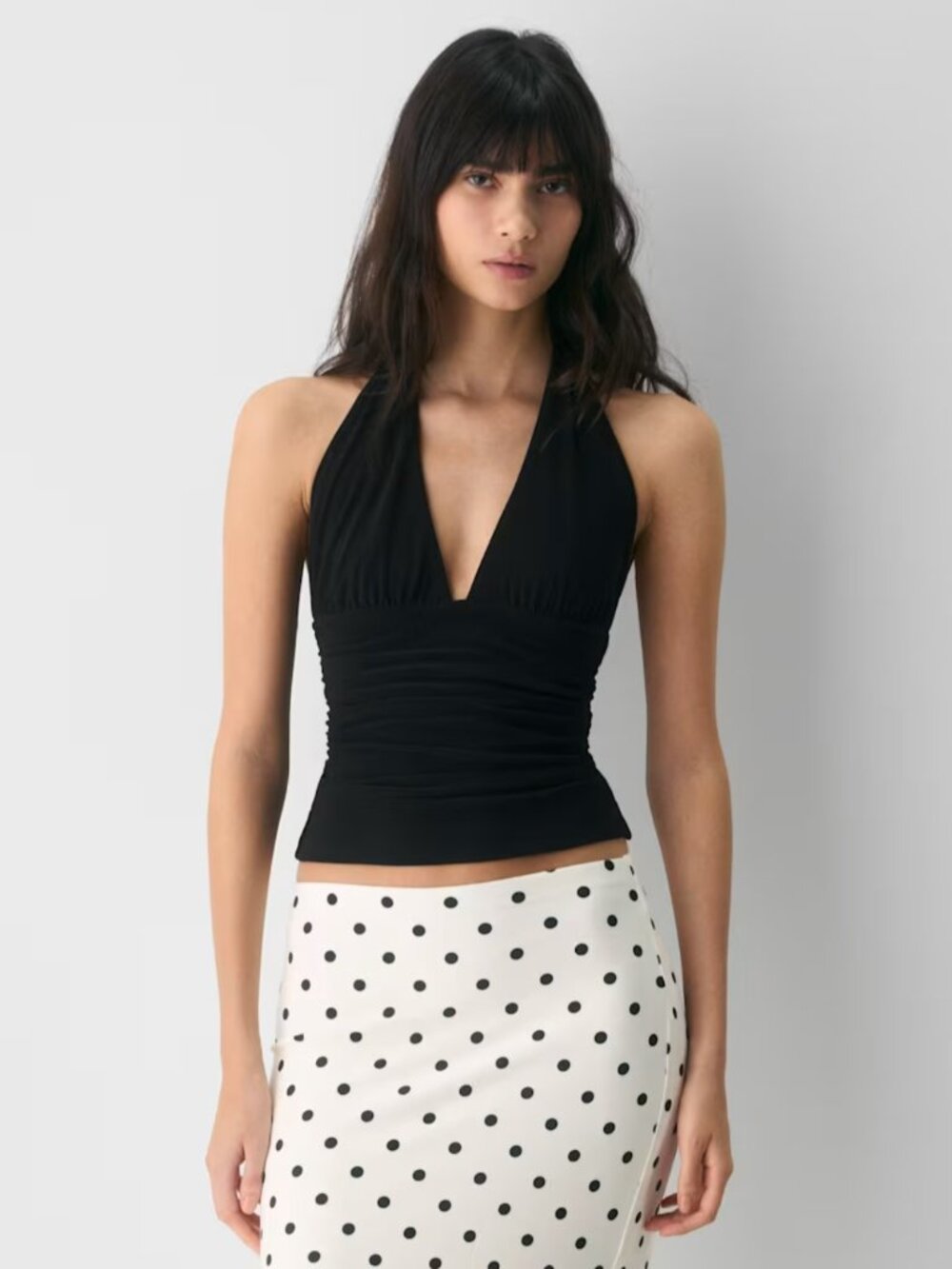 NWT Aritzia Smooth Matter WYLDER Halter Top Black M
